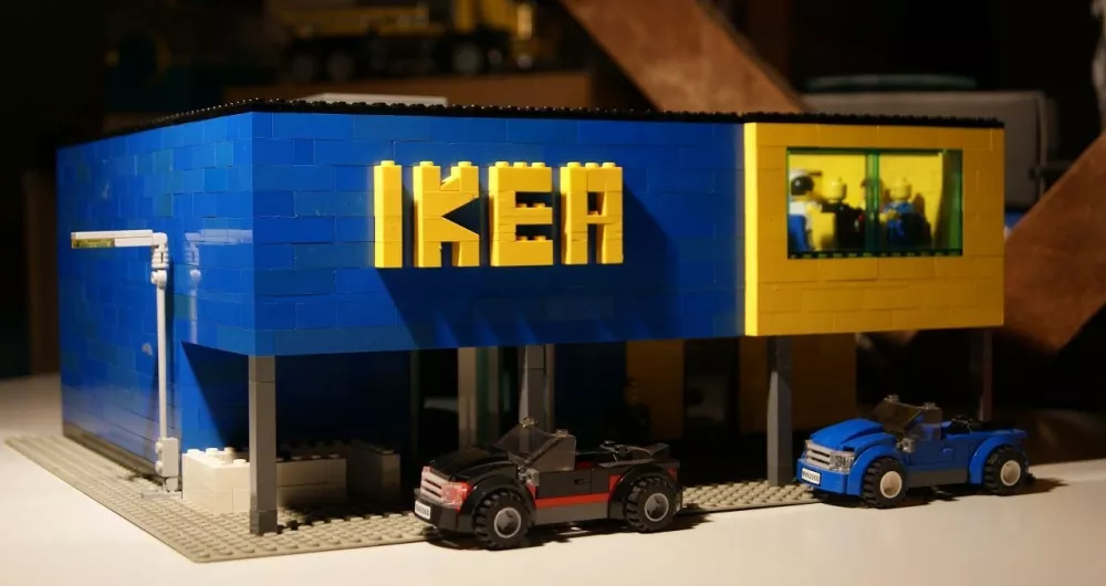IKEA ускорила сборку мебели вдвое благодаря системе Lego