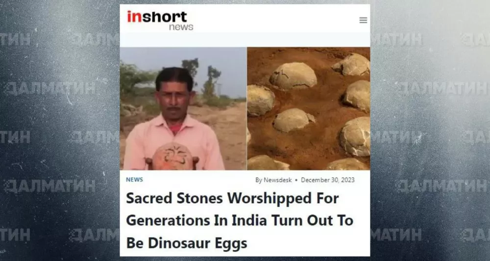 Священные камни, которым в Индии поклонялись как божествам, оказались яйцами динозавров