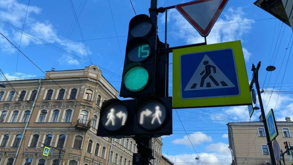 В России тестируют светофоры с камерами, которые будут следить за пешеходами