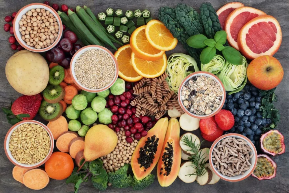 Диета с высоким содержанием овощей, круп, бобовых, орехов и фруктов позволит увеличить продолжительность жизни
