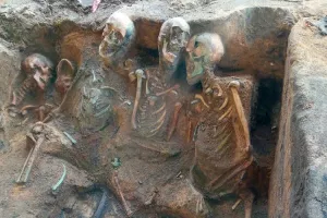 Археологи считают, что это эти ямы образуют самую большую братскую могилу, когда-либо найденную в Европе.